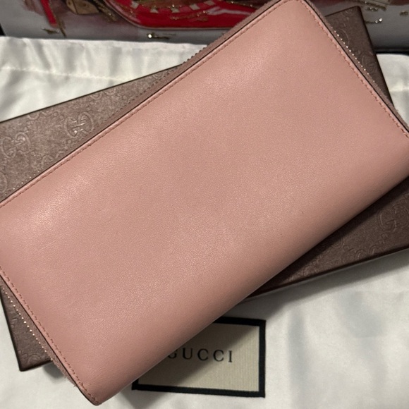 GUCCI Bamboo Zip Around Long Wallet - Picture 9 of 15